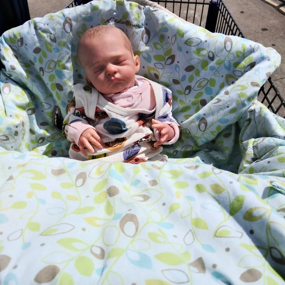 Baby Eddie Bauer Shopping Cart Cover green & brown leaf unisex design